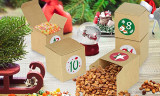 Christmas Kraft Paper Advent Calendar Box