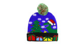 Knitted Christmas Hat for Kids & Adults