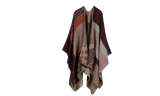 Womens Reversible Oversized Poncho Cape
