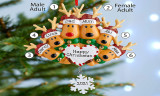 Christmas Resin Elk Love DIY Christmas Tree Pendant