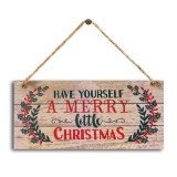 Christmas Hanging Plaque