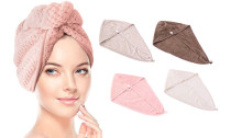 One or Two Quick-Drying Microfiber Hair Towel Wrap