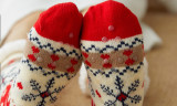 Women's Christmas Non-Slip Winter Slippers Socks