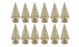 12pcs or 24pcs Tabletop Mini Christmas Tree