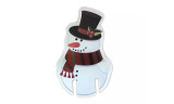 10pcs or 20pcs Christmas Wine Glass Decorations Cup Cards