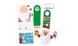 Christmas Three Decoration Door Hanging Sticker 