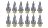 12pcs or 24pcs Tabletop Mini Christmas Tree