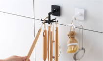 360 Degrees Rotated Kitchen Wall Hooks 
