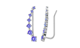 Cute Cubic Inlay Crystal Earrings for Women