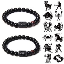 12 Zodiac Bracelet for Men Women
