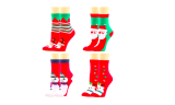 4 Pairs Christmas Socks