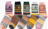5 pairs of women's warm socks