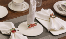 4,8 or 12 Pcs Christmas Napkin Rings