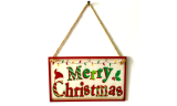 Wooden Christmas Tree Decoration Hanging
