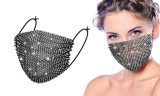 Bling Rhinestone Face Covering