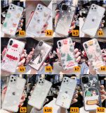 Xmas Clean with Flowing Glitter Case iPhone 