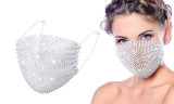 Bling Rhinestone Face Covering