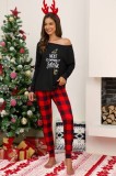 Two pieces Women Christmas Pajama Sets