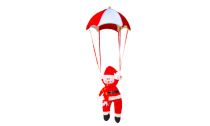 Santa Claus Snowman Parachute Pendant 