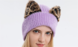 Women's Cat Ear Knit  Hat