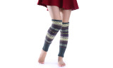 Women Bohemian Knitted Thick Leg Warmers 
