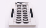 10 Pairs Magnet Eyelashes With Eyeliners Set 