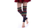 Women Bohemian Knitted Thick Leg Warmers 