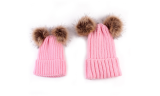 2PCS Mother&Baby Knitted Beanie Hats