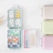 8 Compartments Travel Pill Organizer