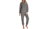 Two Piece Comfy Warm Fleece Pyjamas Set for Women