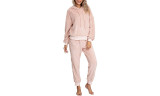 Two Piece Comfy Warm Fleece Pyjamas Set for Women