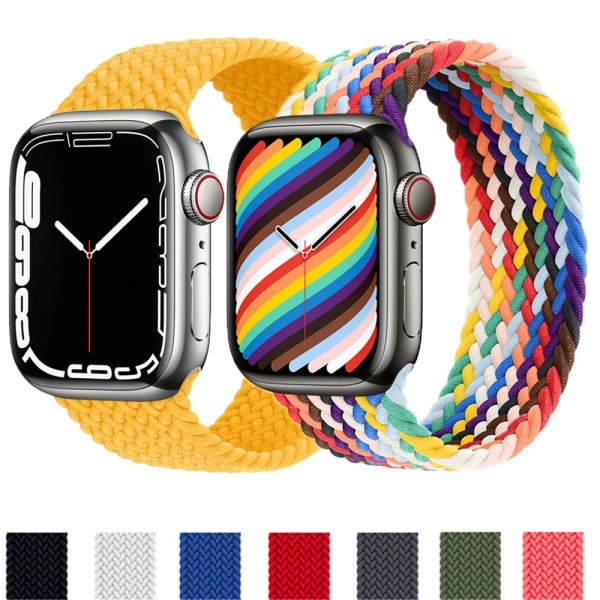 Braided Solo Loop Band Compatible for Apple Watch