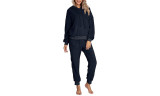 Two Piece Comfy Warm Fleece Pyjamas Set for Women