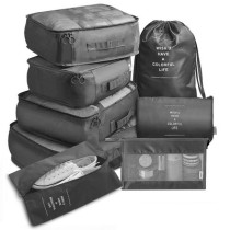 8 pieces Set Travel Organizer Storage Bags