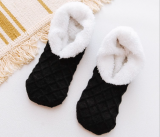 Warm Slipper Socks with Non Slip Grippers