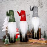 3 Pieces Christmas Gnomes Wine Bottle Cover