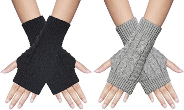 Winter Warm Fingerless Gloves