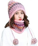 Chunky Knitted Winter Hat and Scarf