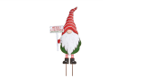 Christmas Gnome Metal Garden Decorative Stakes