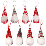 8 Pieces Christmas Tree Hanging Gnomes Ornaments