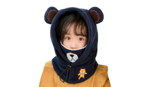 Cute Cartoon Children Winter Animal Bear Ski Masks Hats