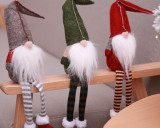 Christmas Faceless Doll with Long Legs