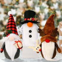 One or Three Christmas Gnomes Decorations