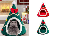 Christmas Themed Pet Bed Cat & Dog Bed