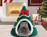 Christmas Themed Pet Bed Cat & Dog Bed