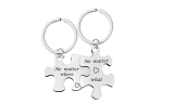 2PCS Couple Keychain Valentines Gifts