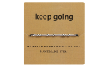 Adjustable Inspirational Morse Code Bracelets