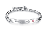 His Queen and Her King Couple Bracelets for Men and Women