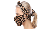 3Pcs Hairband with Face Mask Set