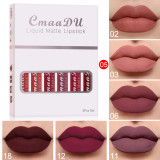 6 Colors Waterproof Matte Lipstick Set